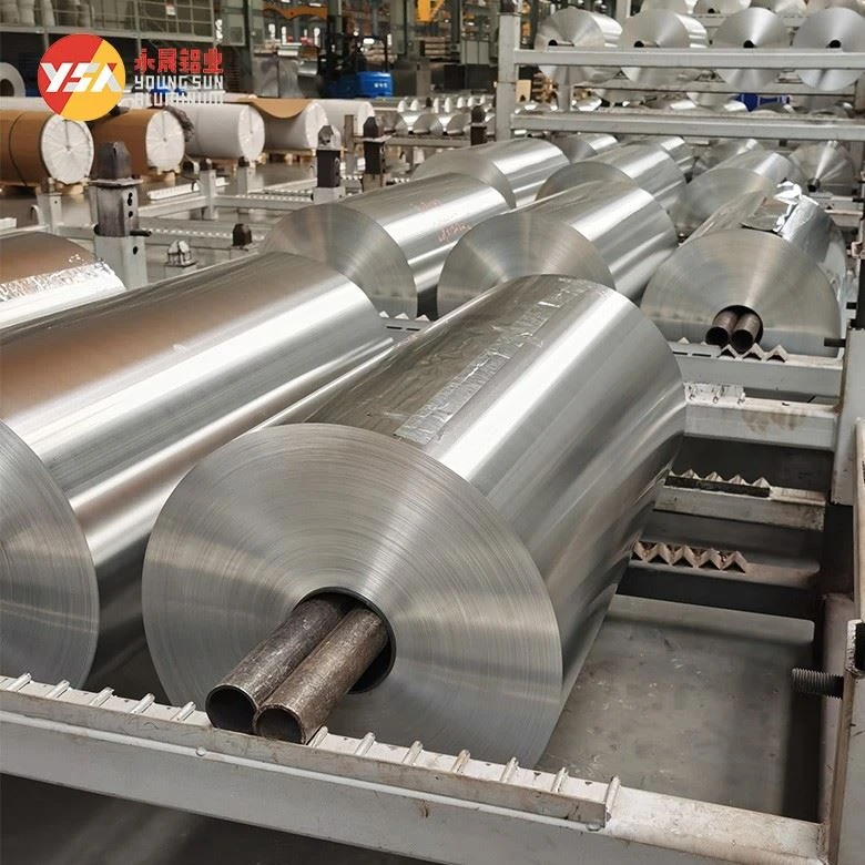 8011 Food Grade Aluminum Foil Roll factory